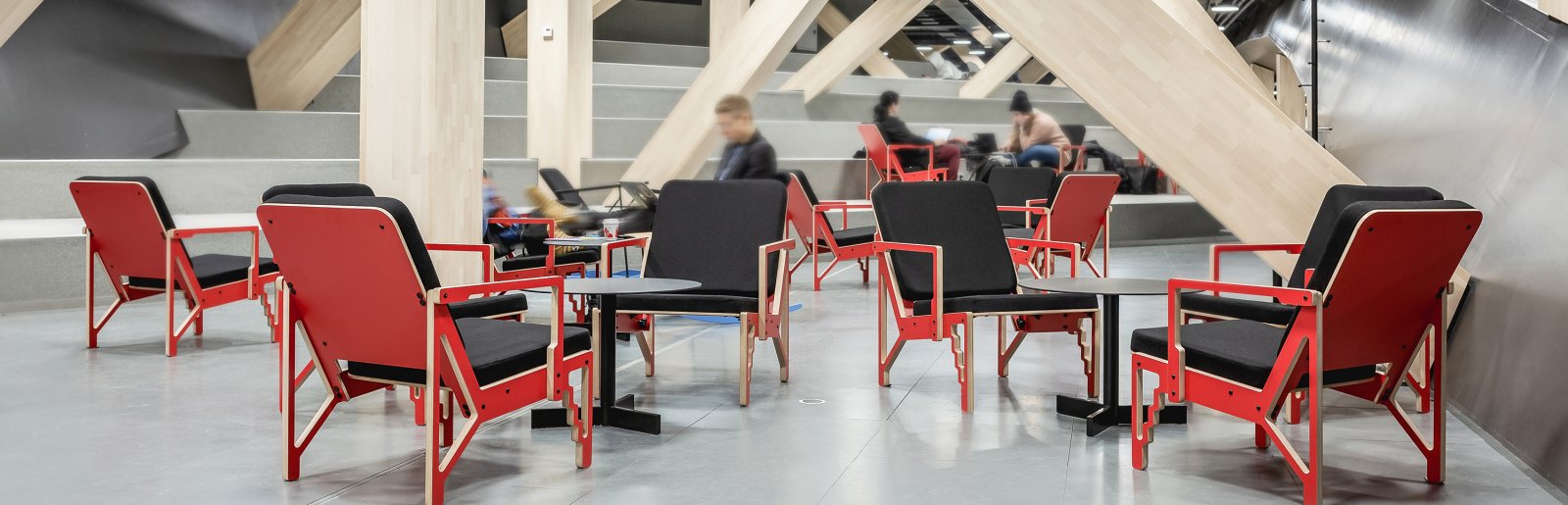 Yrjö Kukkapuro design in an environment open for everyone