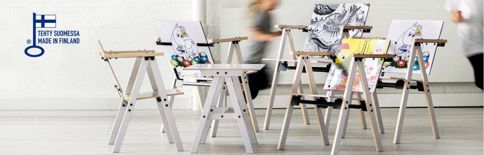 Uusi Moomin Furniture -sarja juhlistaa muumien 75-vuotisjuhlavuotta
