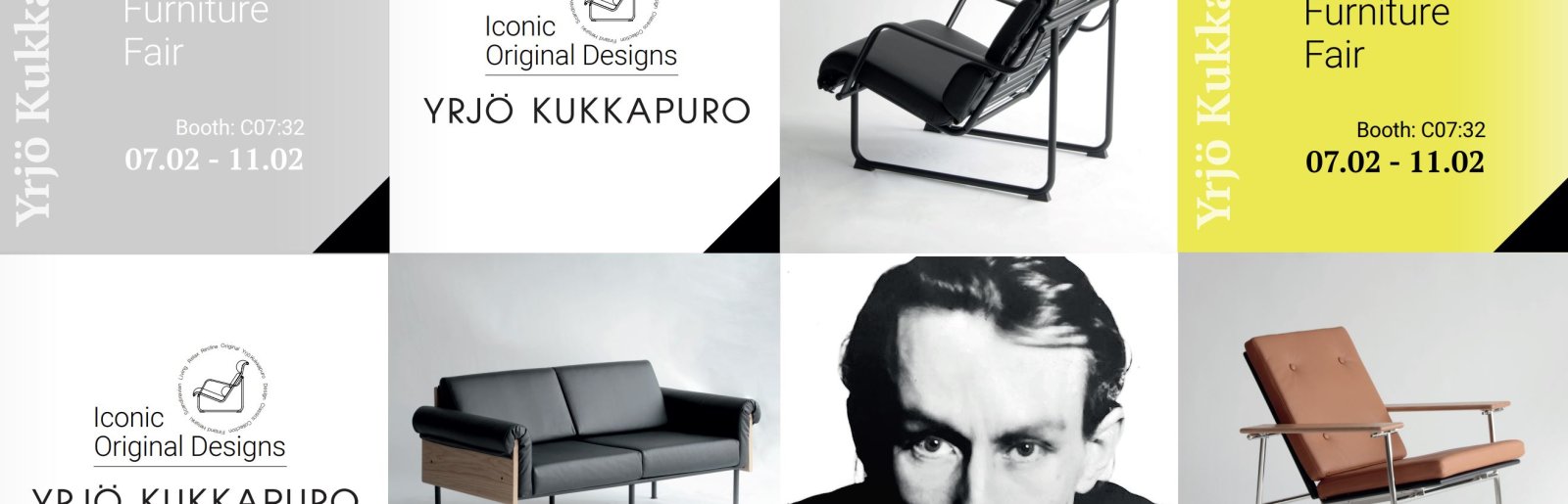 Yrjö Kukkapuro Collection at Stockholm Furniture Fair 2023