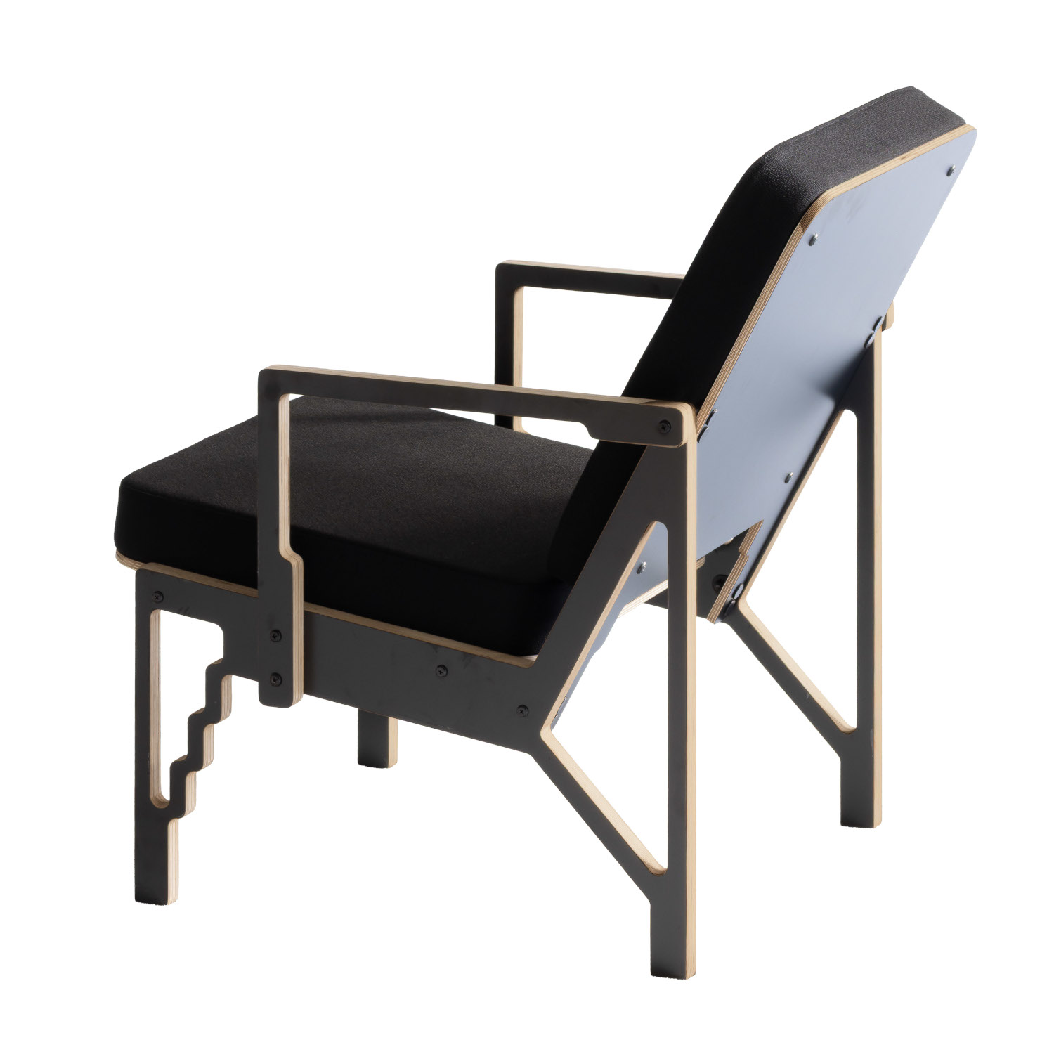 CNC-1 chair, fabric upholstery - Image 2