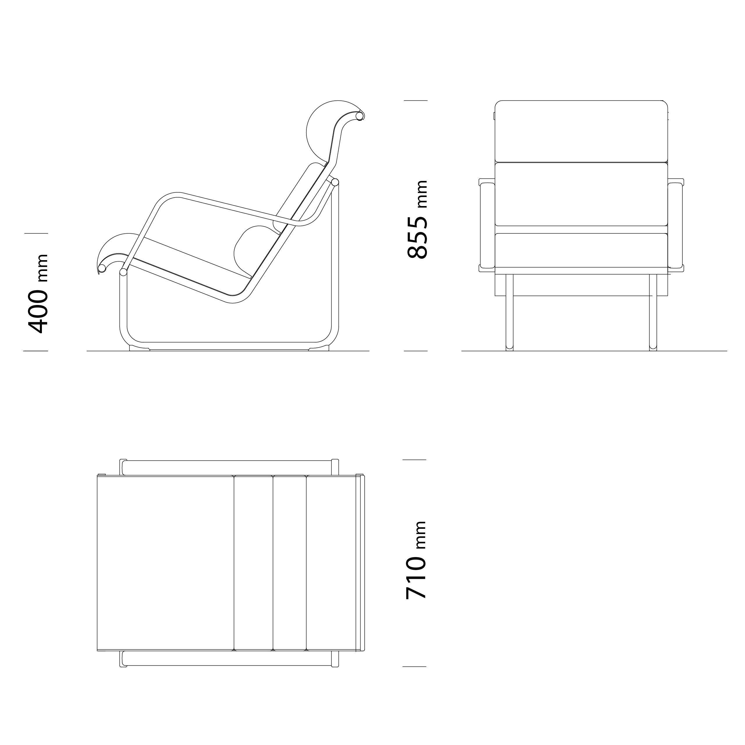Remmi nojatuoli, Kvadrat Reflex - Image 8